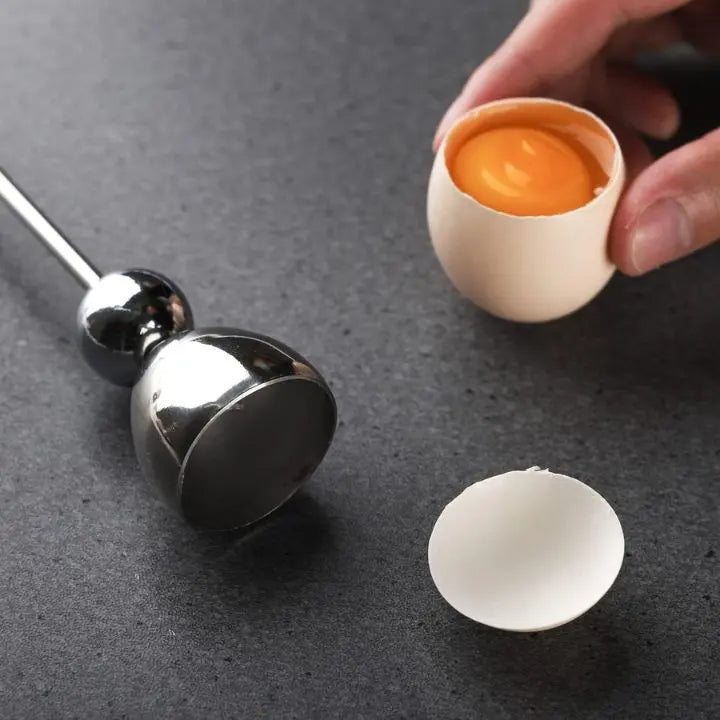 Eggåpner i rustfritt stål – Presis åpning med bankeeffekt