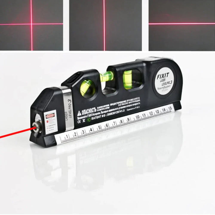 4-i-1 Laser Nivå Målebånd Verktøy | Skanto