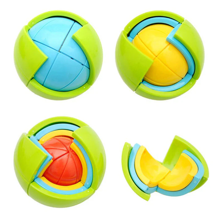 Skanto | Fargerik 3D Puslespill Ball Spill – Fremmer Kreativitet og Problemløsningsferdigheter for Barn