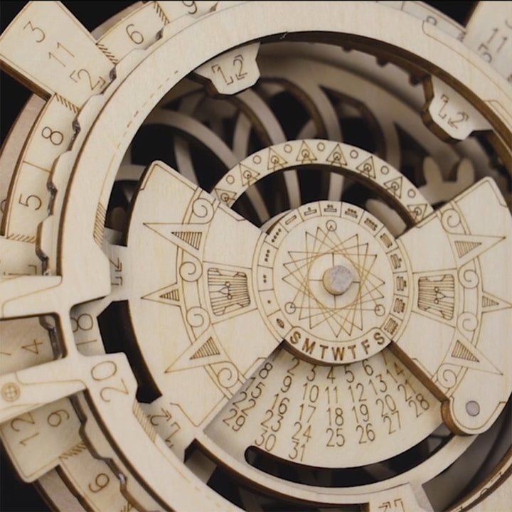 Eternal Calendar Wooden Puzzle Skanto
