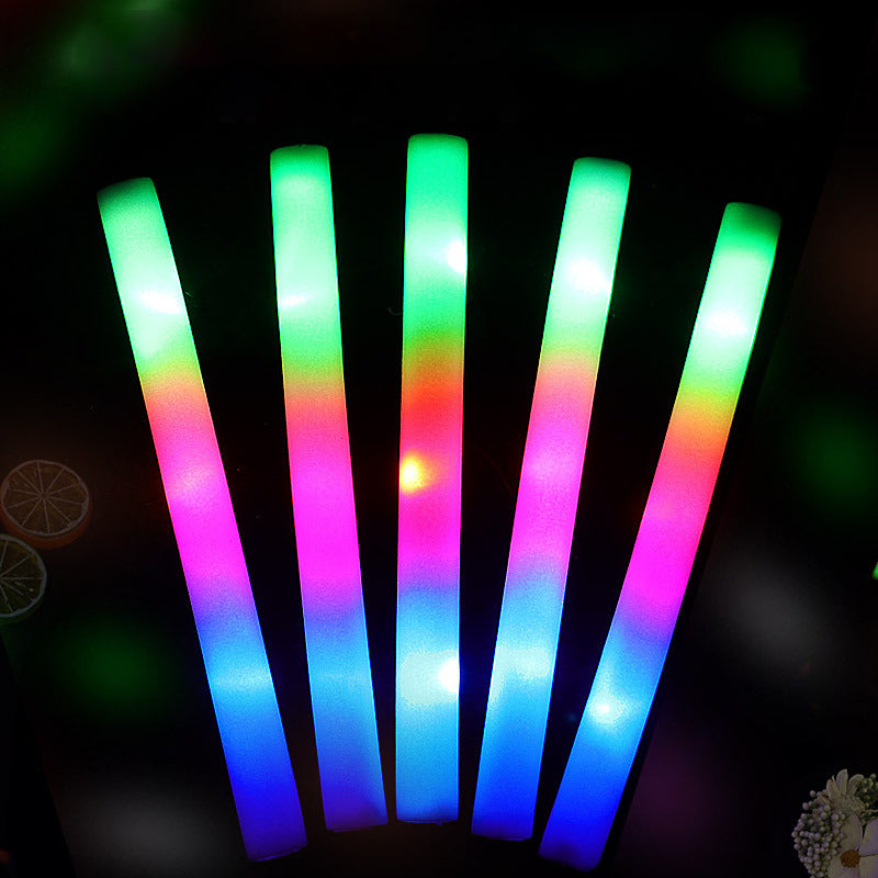 Skanto | LED Fargerik Lysende Svamp Fluorescerende Stang