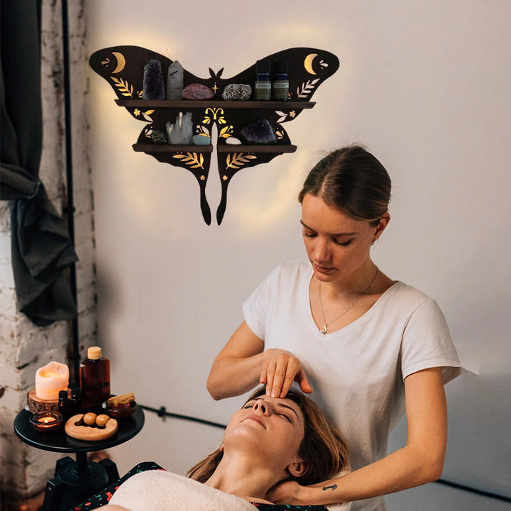 Luna Moth Lampe Krystallhyller | Skanto