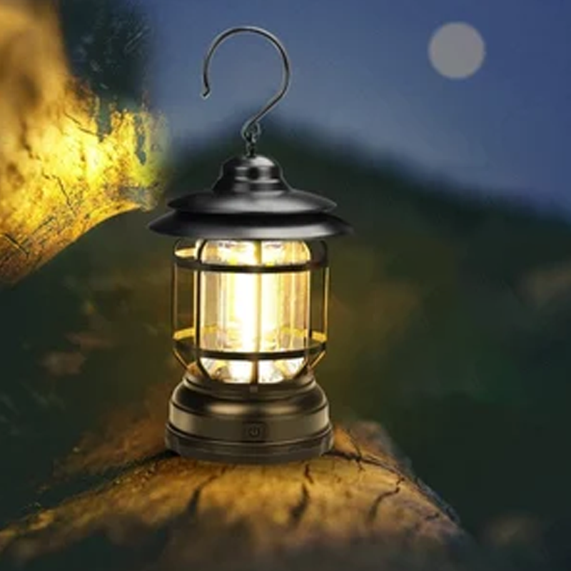 Skanto | Bærbar Retro Campinglampe