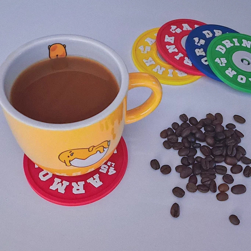 Vektskive Coaster Sett med 4 | Skanto