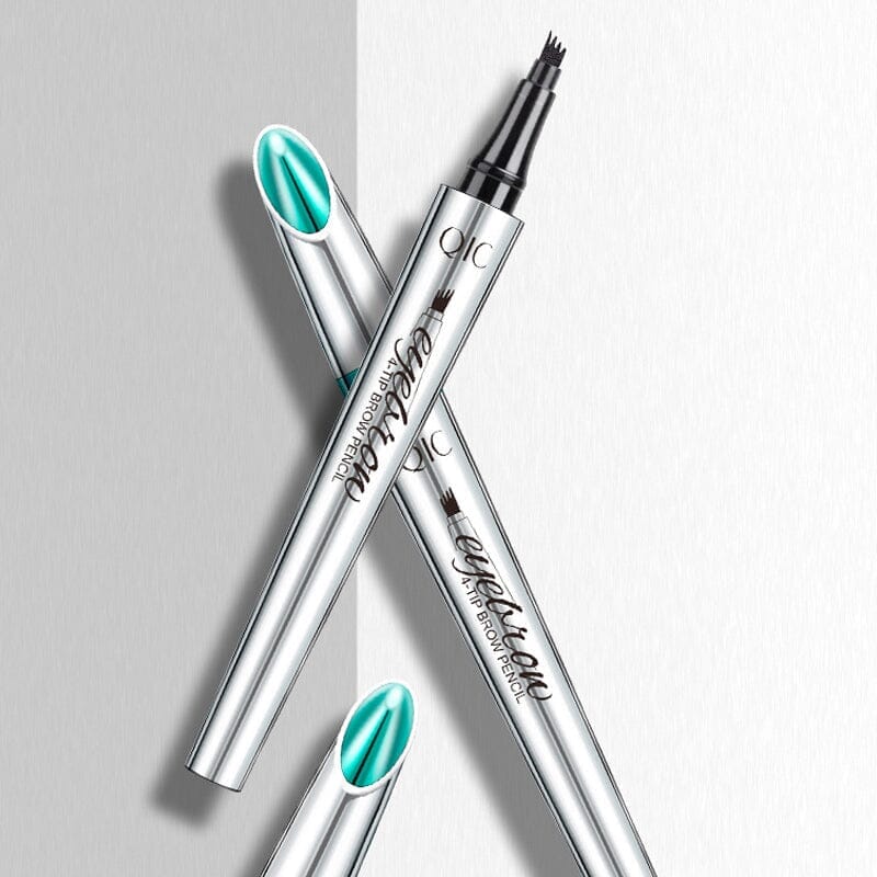 Skanto | 3D vanntett Microblading brynspenn 4 gaffeltipper tatoveringspenn