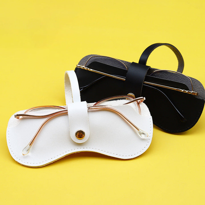 Skanto | Myk Lær Solbrille Pung