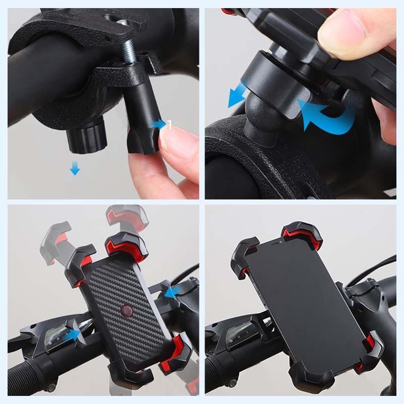 Skanto | Universal Sykkeleholder for telefon med 360° visning