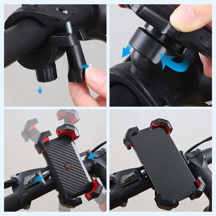 Skanto | Universal Sykkeleholder for telefon med 360° visning
