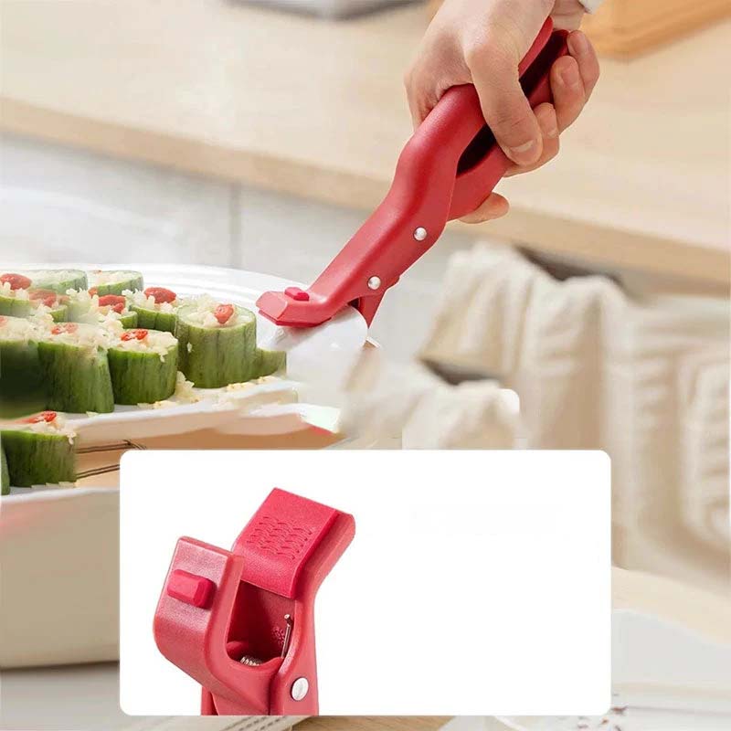Multi-purpose anti-scalding bowl holder clip for the kitchen | Skanto