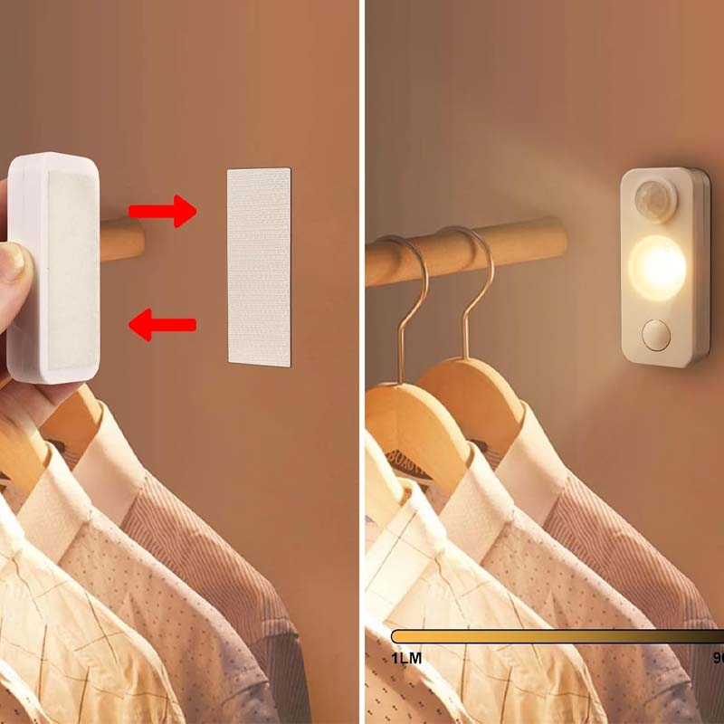 Skanto | LED Bevegelsessensor Spotlys - 4 stk