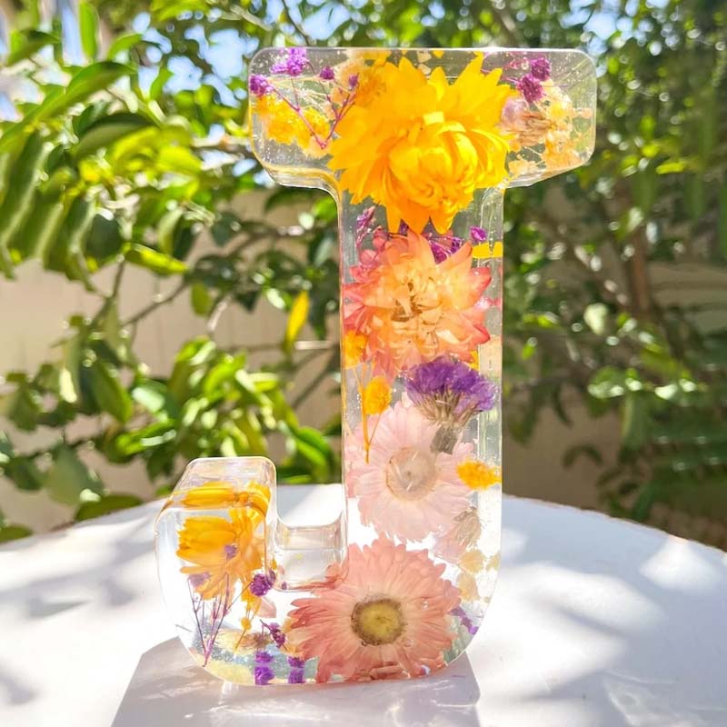 Skanto | Blomster Harpikslampe