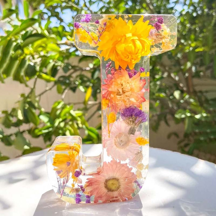 Skanto | Blomster Harpikslampe