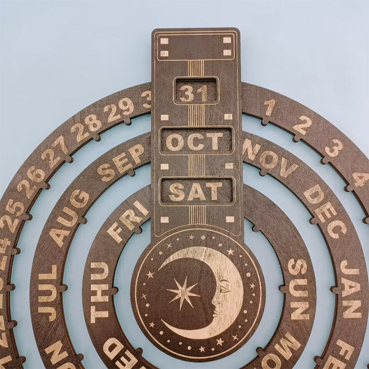 Skanto | Tre Rotasjons Sirkulær Perpetuell Kalender