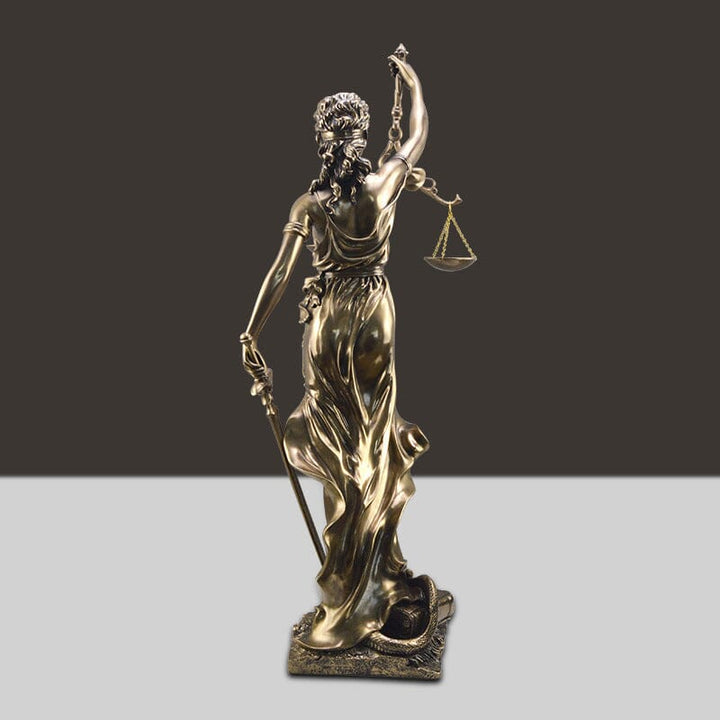 Skanto | Dekorasjon statue av rettferdighetens gudinne