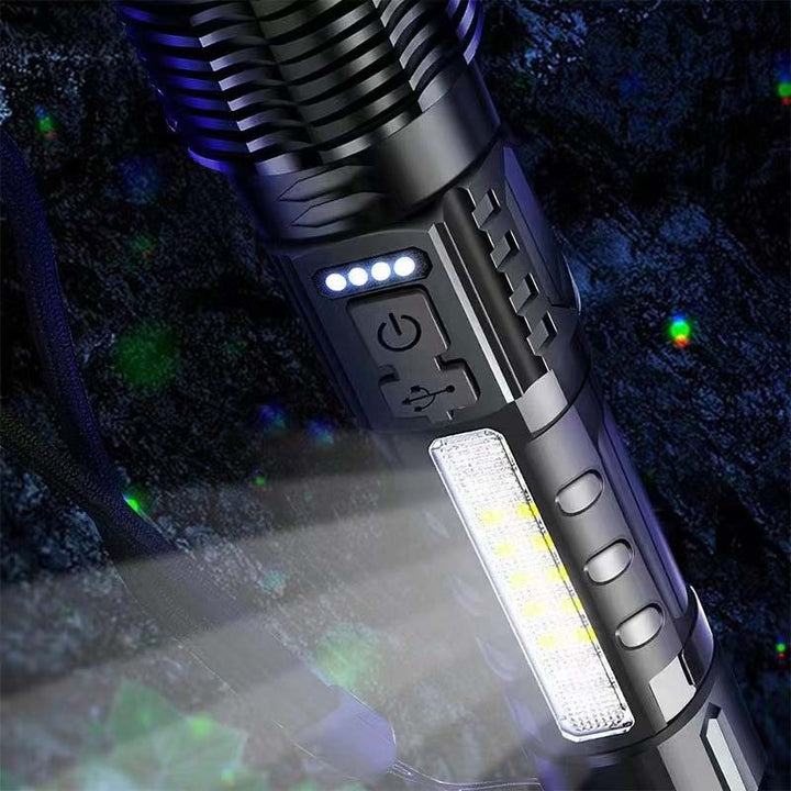 Skanto | Langdistanse Hvit Laser Ultra-lett Sterk Lommelykt