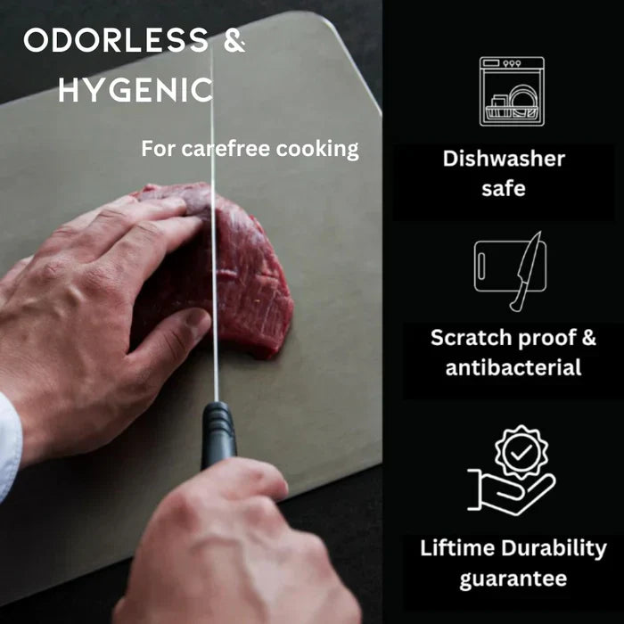Skanto | Antibakteriell Titan Skjærebrett for et Hygienisk Kjøkken