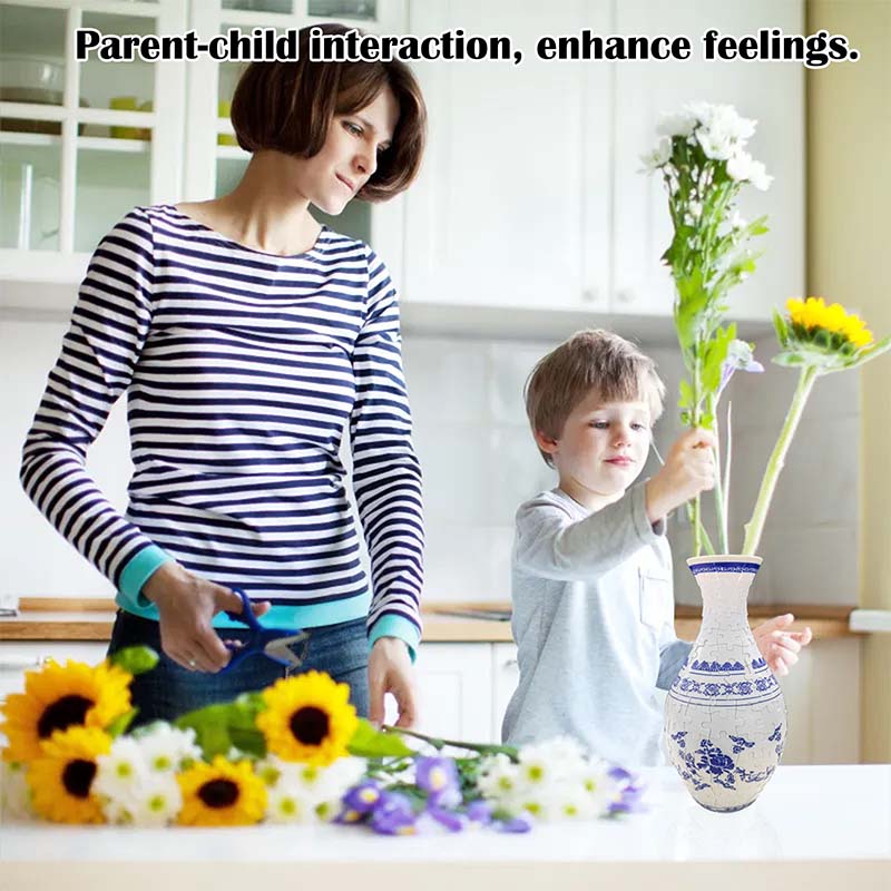 Skanto | 3D Kunst Puslespill Vase