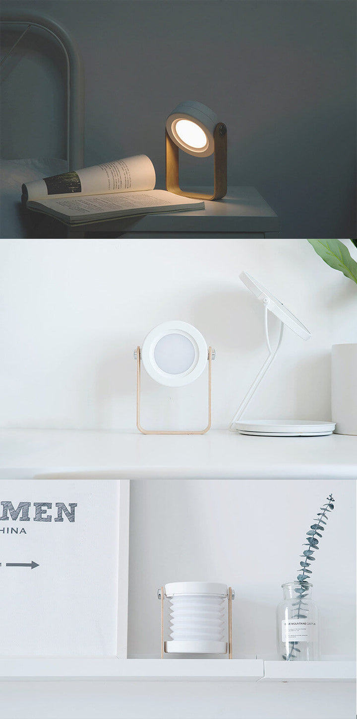 Skanto | Lantern lampe nattlys kreativ sammenleggbar bærbar LED bordlampe