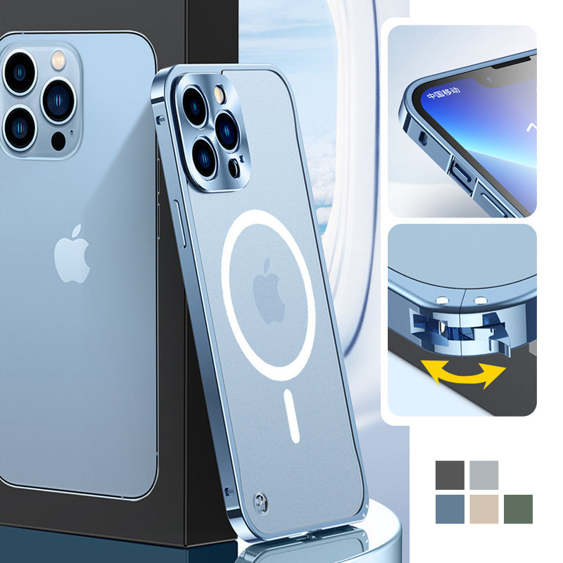 Skanto | Metallramme Magnetisk Ladetui For iPhone