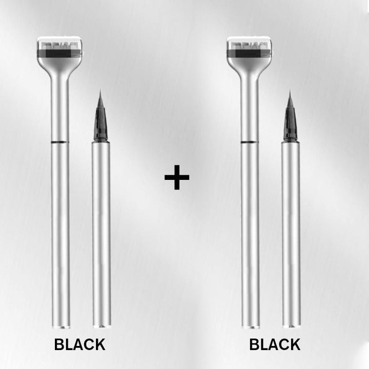 Skanto | 2-i-1 Eyeliner & Nedre Vippestempel Sett