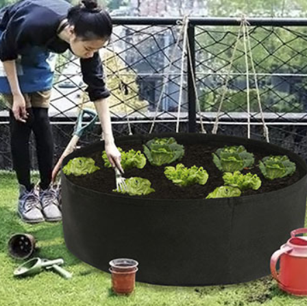 Skanto | Rund plantevekstpose – Hagebeholder for enkel plantevekst