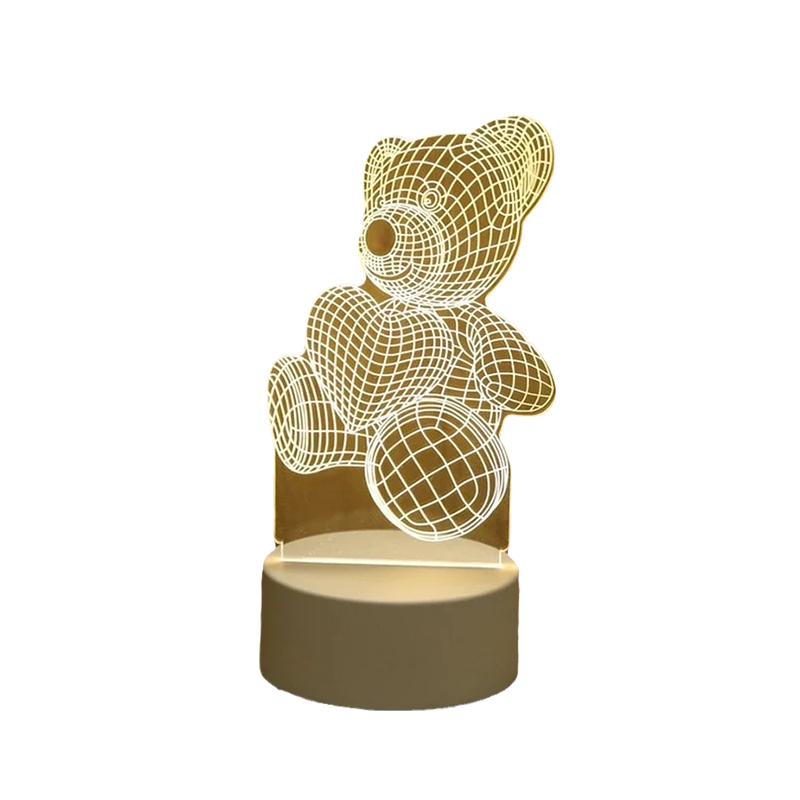 3D Nattlys Usb Skanto