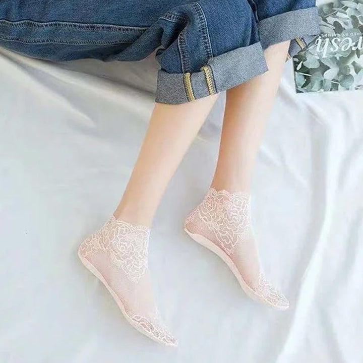 Skanto | Nye Dame Mote Blonde Sokker