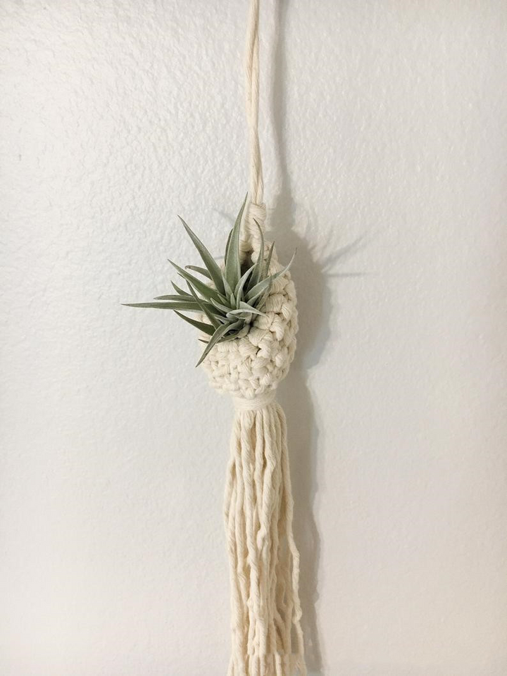 Skanto | Håndlaget Makrame Plantehenger – Dekorativ Oppheng for Planter i Boho Stil