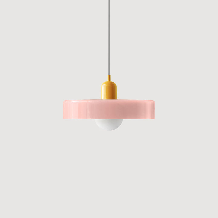 Bauhaus Fargerik Glass Pendelampe - Moderne Designlampe for Stue og Spisestue | Skanto