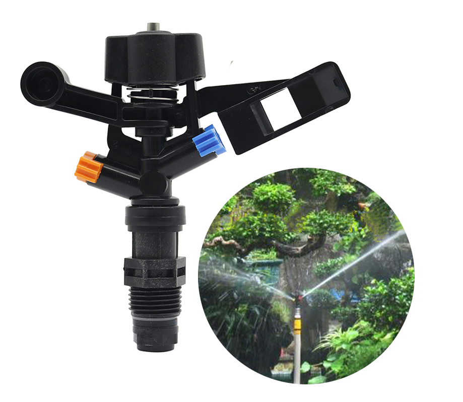 Skanto | Justerbar hage sprinkler med sprayvinkeljustering – Ideell for irrigasjonssystemer
