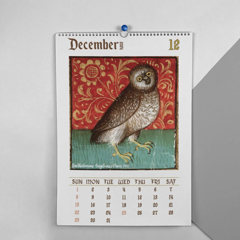 Skanto | Medieval Owl Kalender