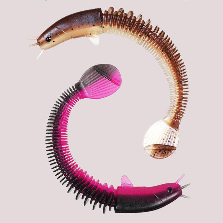 Skanto | Nytt design Angler Dragon Hole Bait 46 seksjoner myk agn