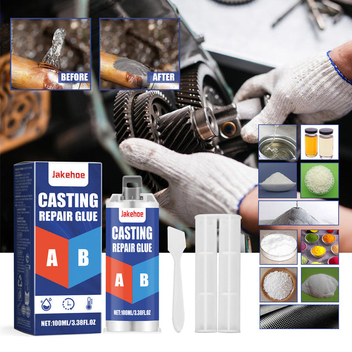 Skanto | Hightemperature resistant metal casting repair adhesive