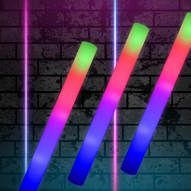 Skanto | LED Fargerik Lysende Svamp Fluorescerende Stang