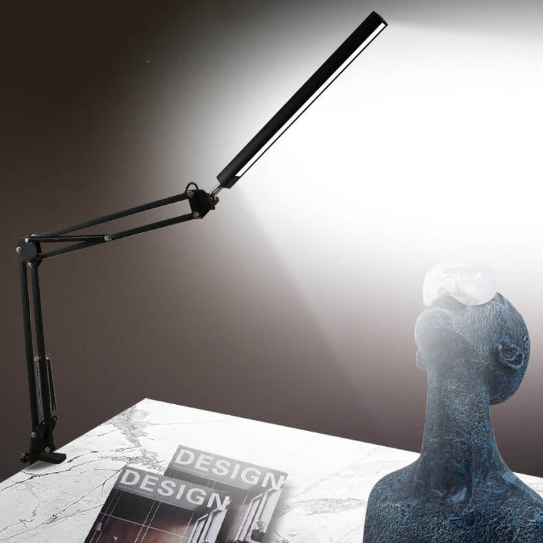 Skanto | LED Foldbar Lang Arm Klips Øyevern USB Leselampe