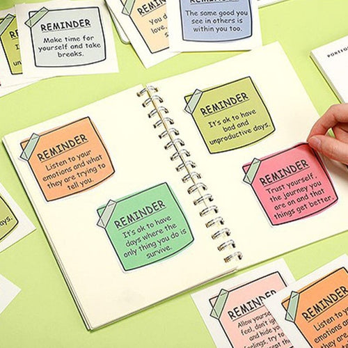 Skanto | Mental Health Sticky Notes Klistremerker (24 stk)