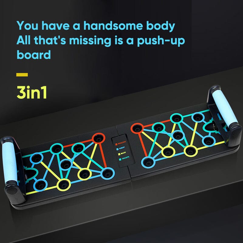 Skanto | Sammenleggbar Push-Up Multi-Muskel Trener