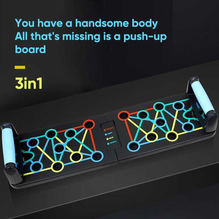 Skanto | Sammenleggbar Push-Up Multi-Muskel Trener