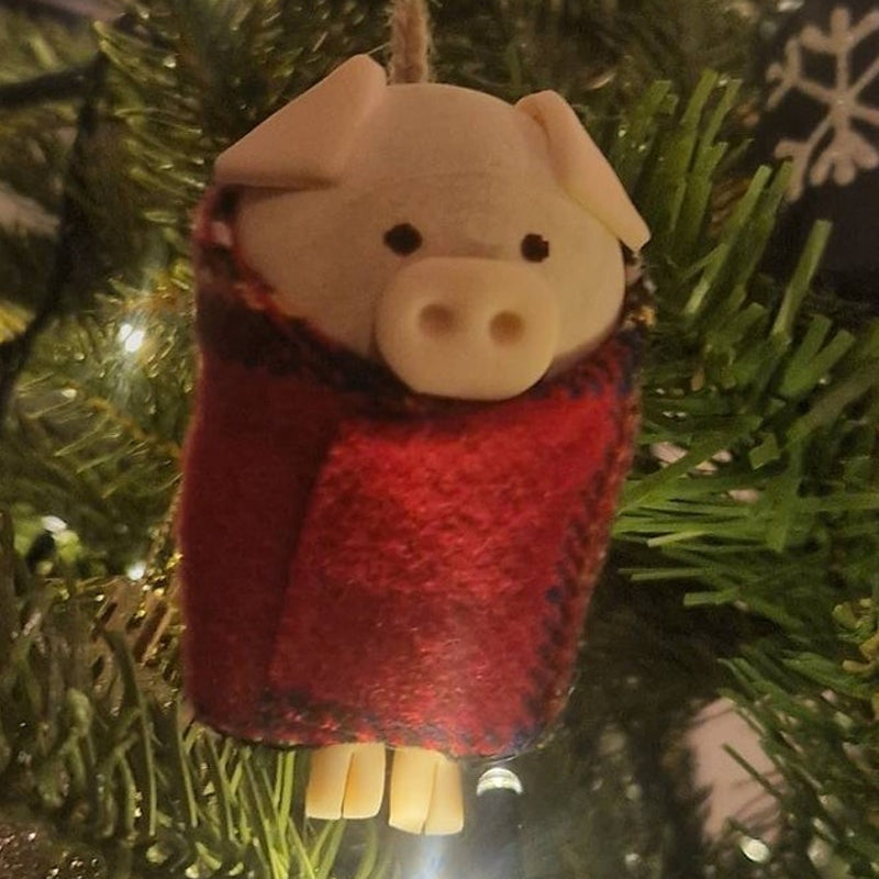 Skanto | Pre-sale > Pølser i pysjamas juledekorasjon
