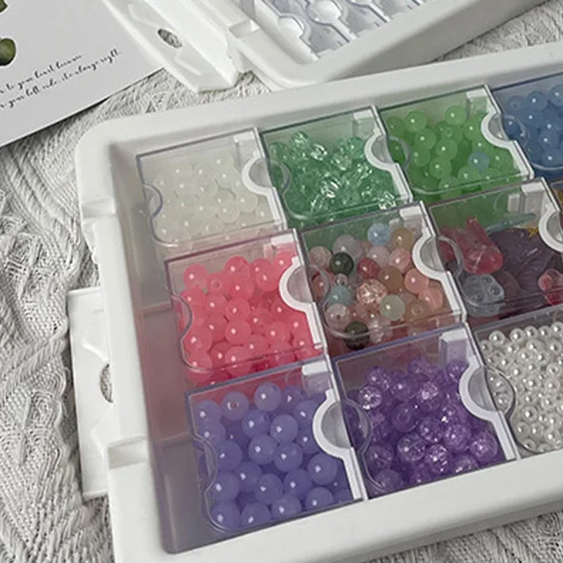 Skanto | Nail Art Box DIY Perler Smykke Oppbevaringsboks