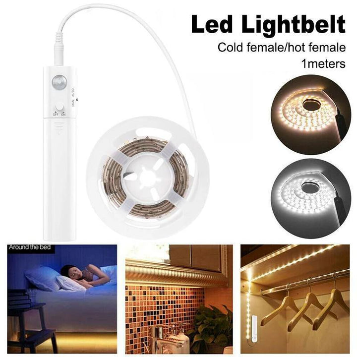 LED bevegelsessensor vanntett lysbelte | Skanto