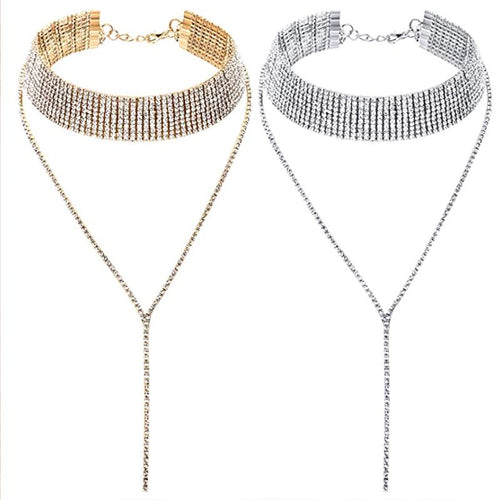 Skanto | Rhinestone Topp Choker