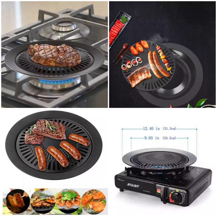 BBQ Grill Panne - Komfyr-Topp BBQ Grill Panne Skanto