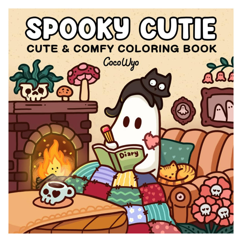 Spooky Cutie: Fargebok for Voksne og Tenåringer | Skanto