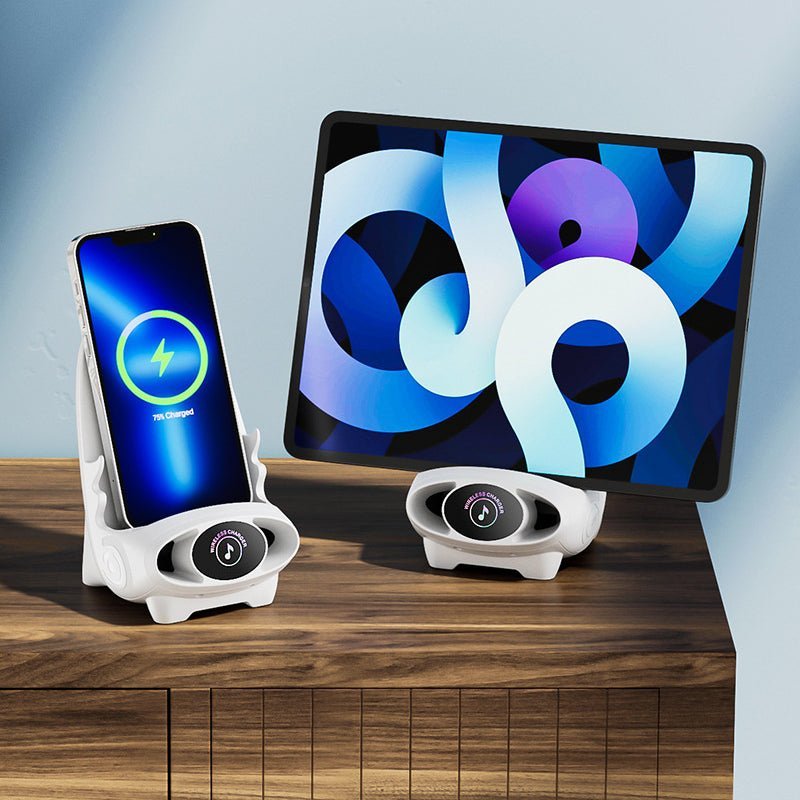 Skanto | Multifunksjonell telefonholder - Hurtiglading - Ergonomisk design - Praktisk og stilig