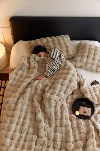 Skanto | CORA - Ultra-mykt fleece-teppe