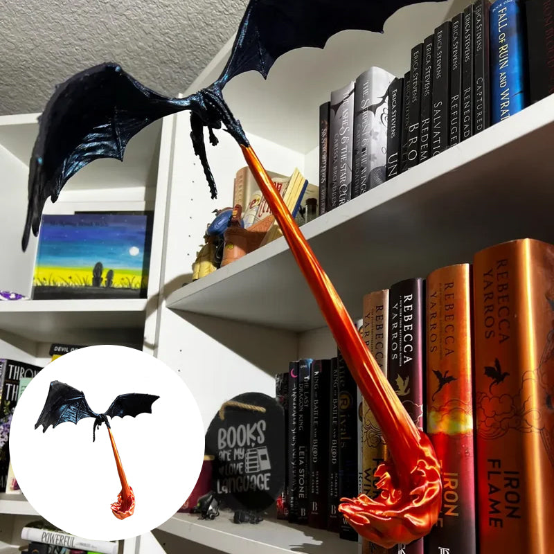 Dragon Flame Book Niche | Skanto