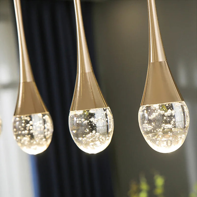 Skanto | Glass Pendellampe med Varm Lysglød - Vetra
