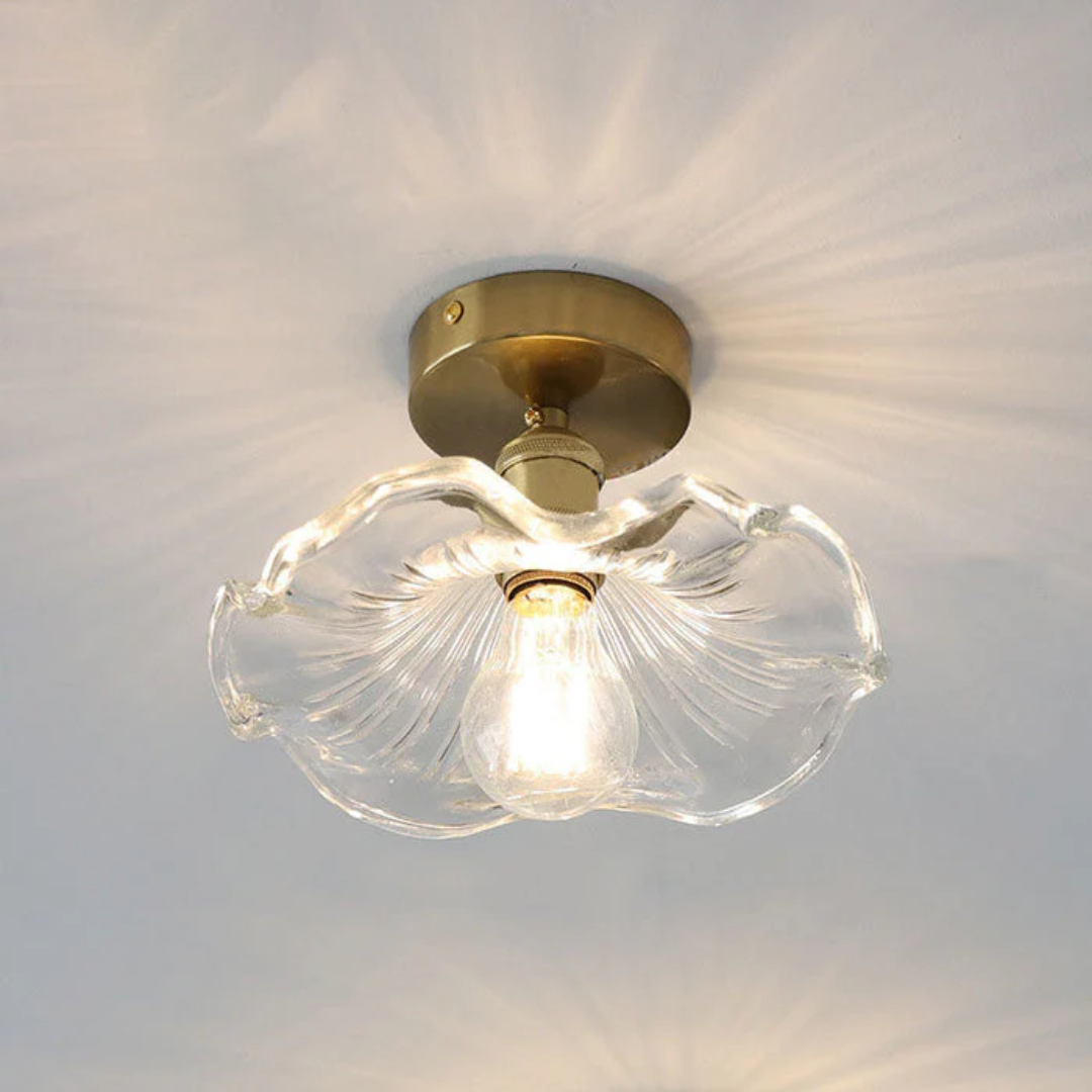 Skanto | Glass Hibiscus Taklampe