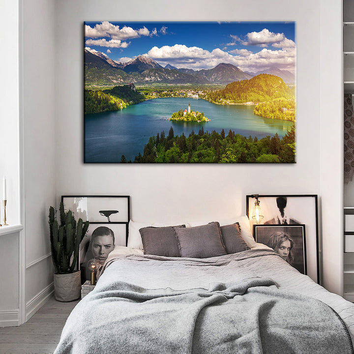 Peace Of The Land - Lerret Veggkunst Maleri